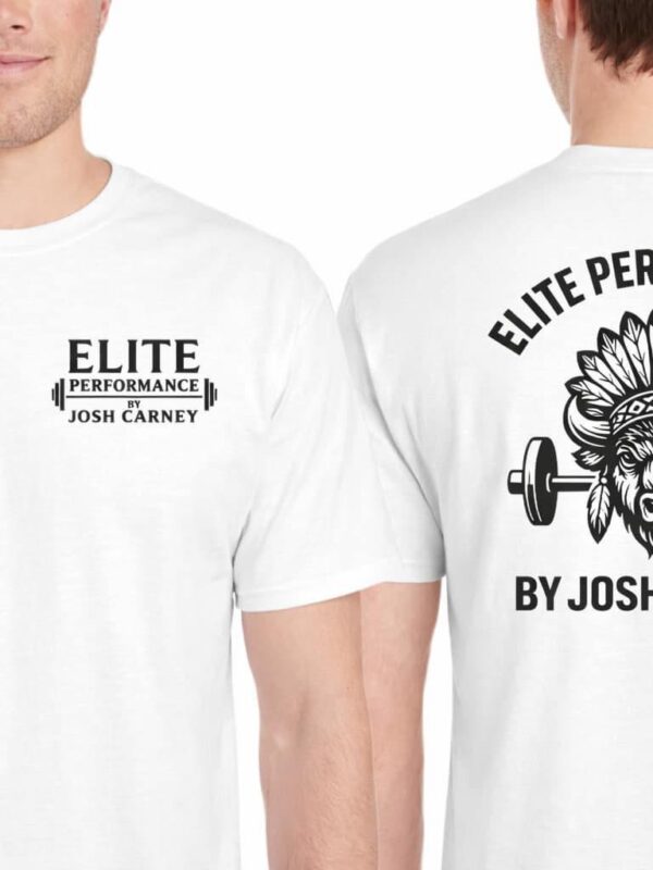 Elite Performance by Josh Carney Tee